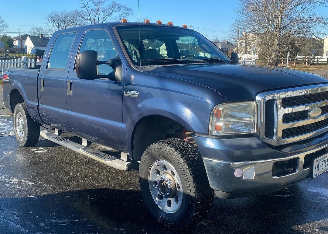 Oxidation removal truck before